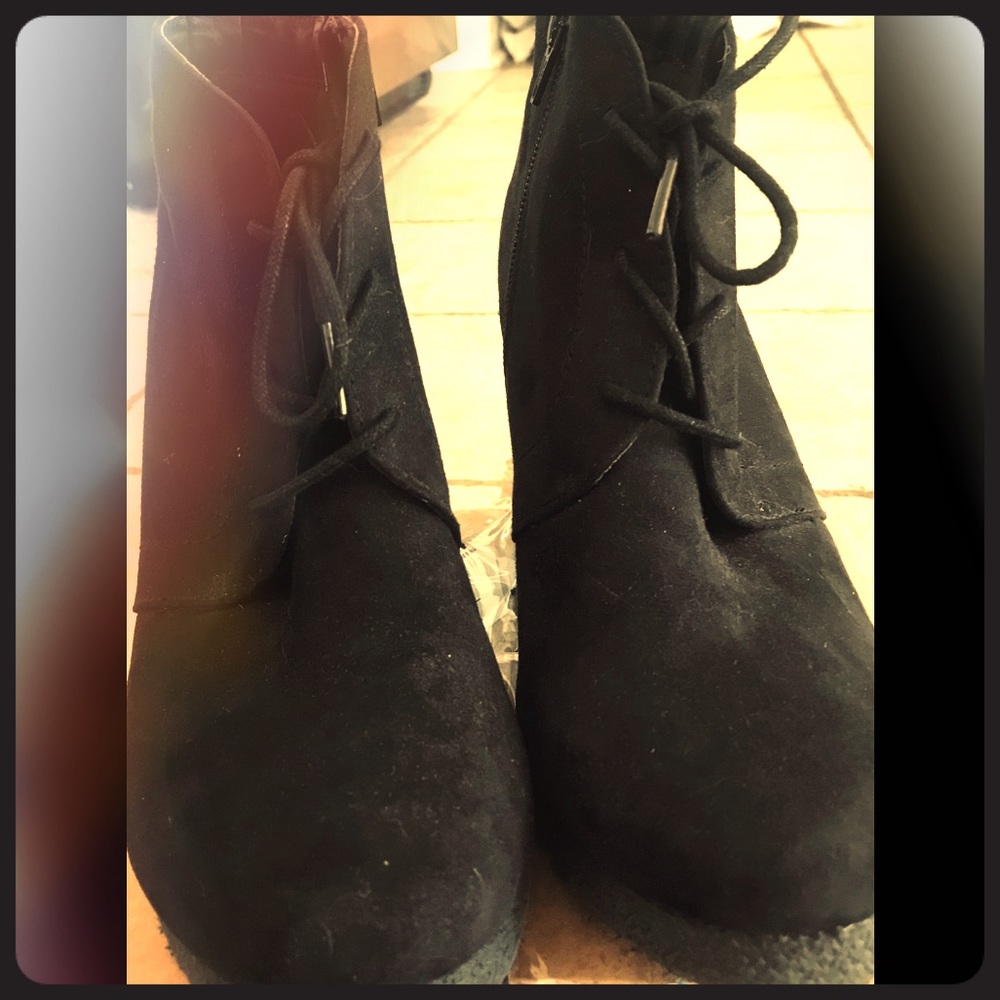 Wedge Booties